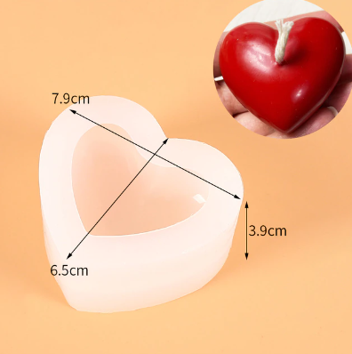 Forma silikónové srdcia